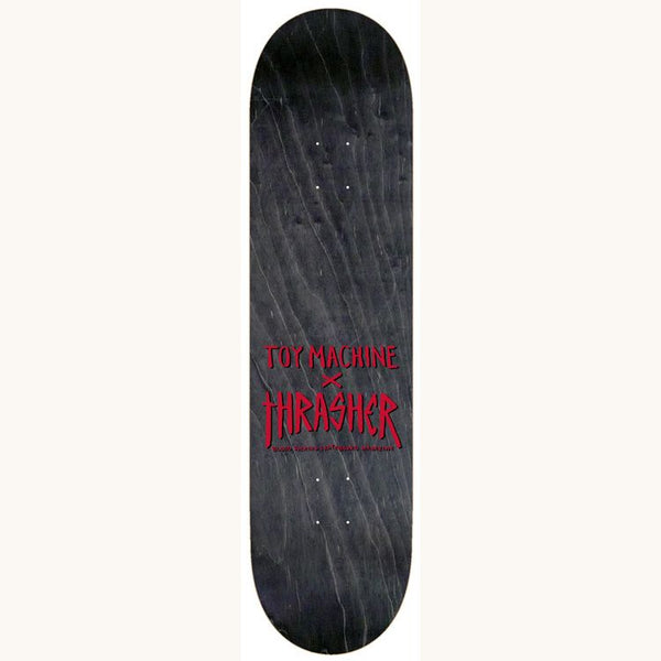 Toy Machine x Trasher skateboard deck Girlfriend 8.25"