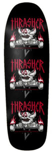 Toy Machine x Trasher skateboard deck Monster Gram Shaped 9.5"