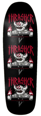 Toy Machine x Trasher skateboard deck Monster Gram Shaped 9.5"