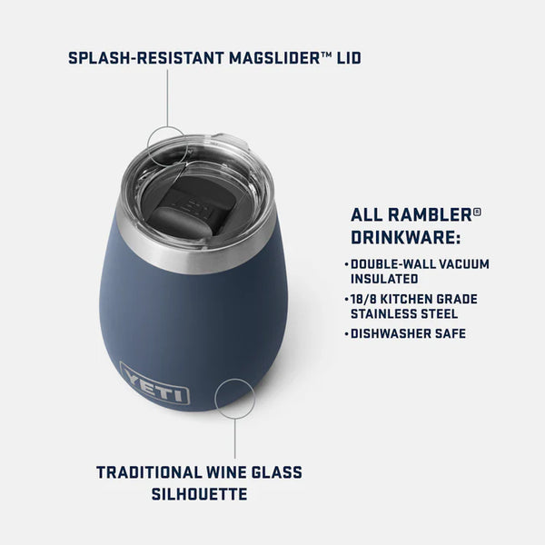 Yeti Rambler Wine tumbler Stainless steel 10oz