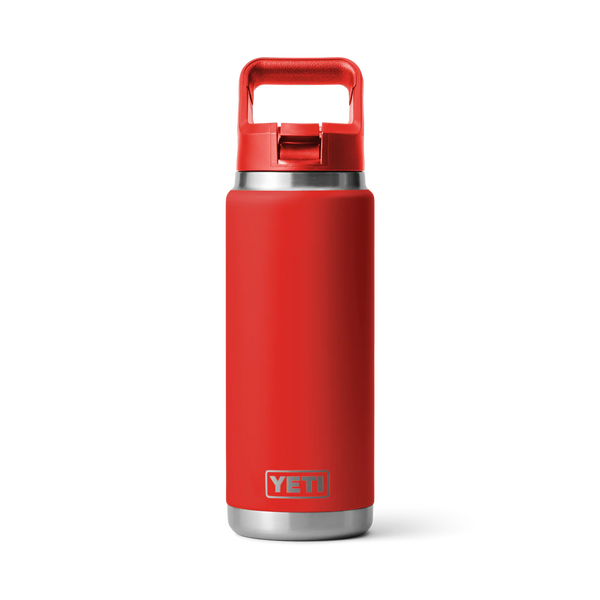 Yeti Rambler Straw Bottle Insulated Rescue Red 26oz - 769ml