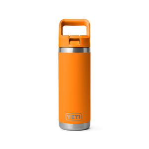 Yeti Rambler Straw Bottle Insulated King Crab 18oz