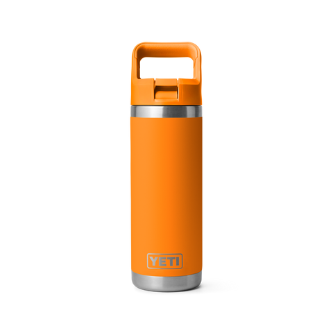 Yeti Rambler Straw Bottle Insulated King Crab 18oz