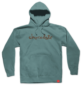 Chocolate Skateboards Chunk Hoodie Pigment Alpine Green