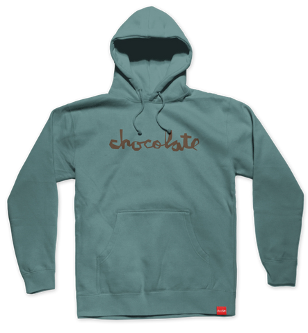 Chocolate Skateboards Chunk Hoodie Pigment Alpine Green