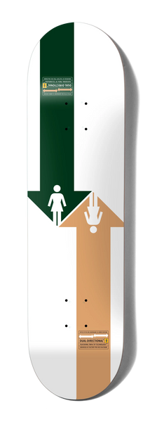 Girl skateboard deck Dual Directional Rick McCrank 8.5"