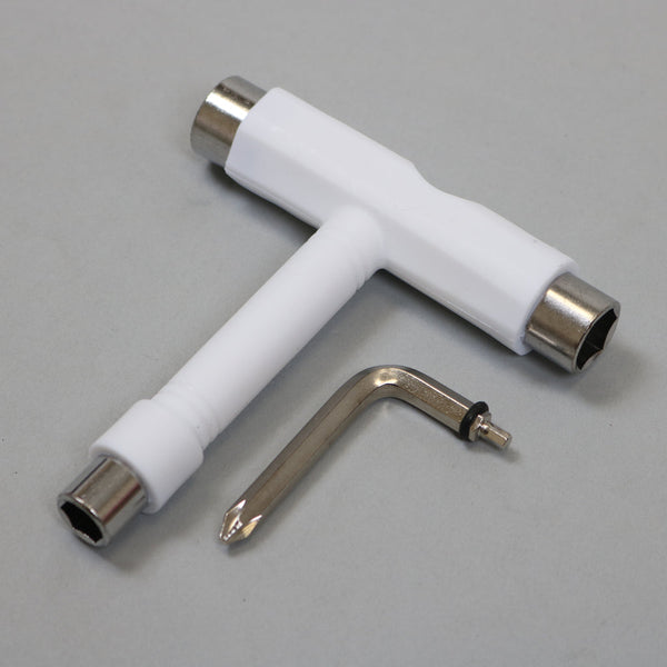 G Tool skateboard tool 'T' White