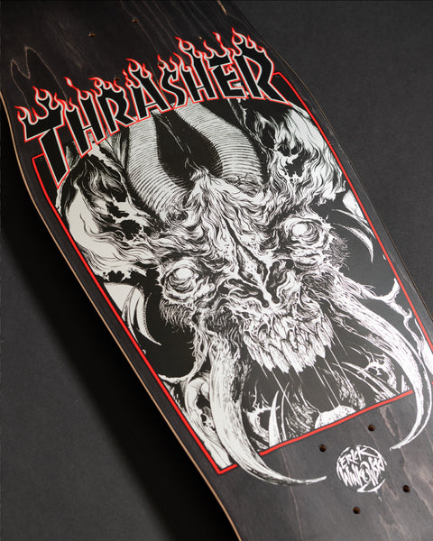 Santa Cruz x Thrasher Skateboard deck Thrasher Winkowski Primeval 10.34" SCR-SKD-5064