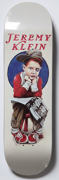 World Industries skateboard deck Jeremy Klein Black Eye Kid 8.5"