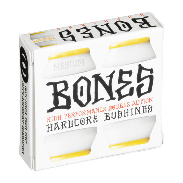 Bones Bushings Medium 96A (pack of 4) Yellow/White