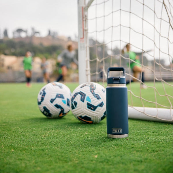 Yeti Rambler Straw Bottle Insulated Royal Blue 26oz - 769ml