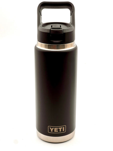 YETI x West French Mumbles Skate Shop Rambler Straw Bottle 26oz – Black Engraved Edition
