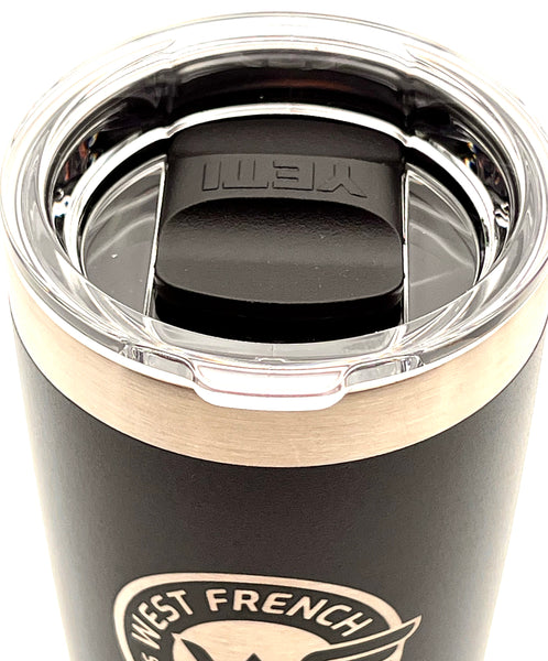 YETI x West French Mumbles Skate Shop Rambler Tumbler 10oz – Black Engraved Edition
