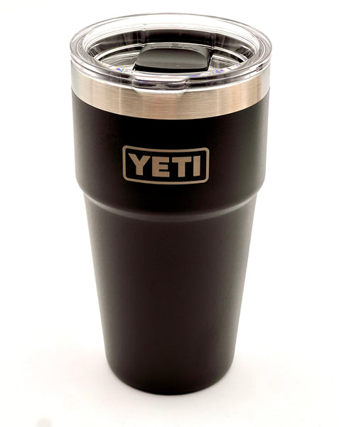 YETI x West French Mumbles Skate Shop Stackable Cup 20oz – Black Engraved Edition