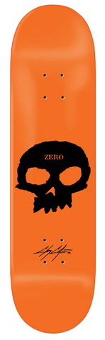 Zero skateboard Deck Signature Skull Cole 8.5"