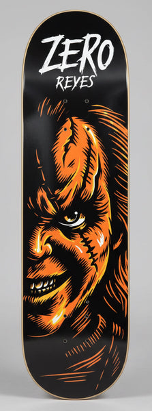 Zero skateboard deck Fright Night Chucky David Reyes 8.25"