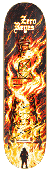 Zero skateboard deck There will be blood David Reyes 8.5"