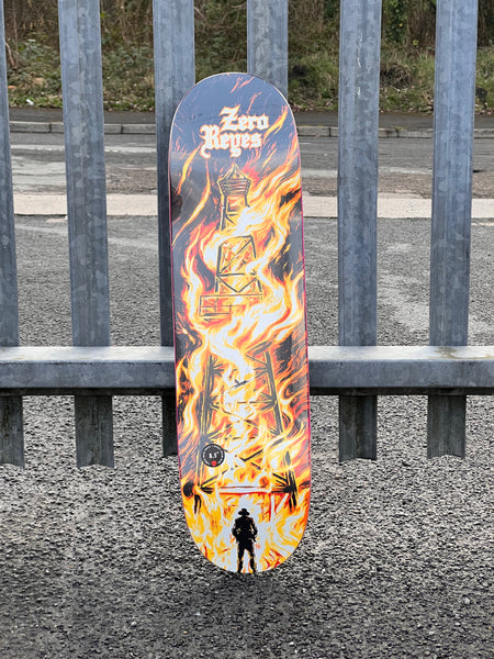 Zero skateboard deck There will be blood David Reyes 8.5"