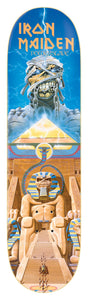 Zero skateboard Deck x Iron Maiden Powerslave 8.5"