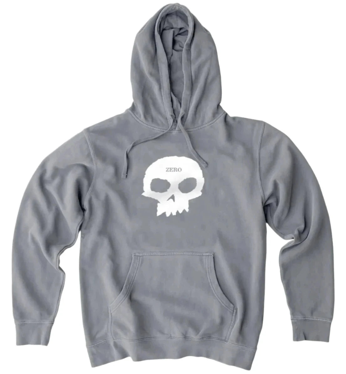 Zero skateboards Pullover Hoodie single Skull Grey – West French