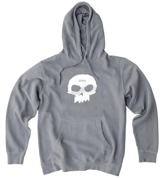 Zero skateboards Pullover Hoodie single Skull Grey – West French
