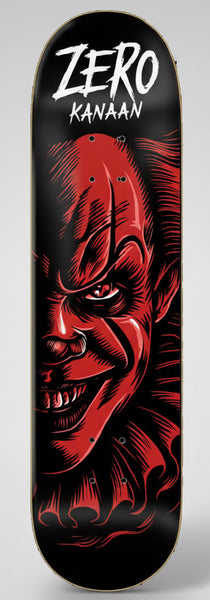 Zero skateboard deck Fright Night Pennywise IT Kanaan Dem 8.25"