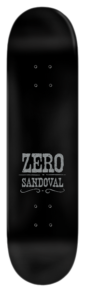 Zero skateboard deck Gunslinger 30 years reissue Tommy Sandoval 8.5"