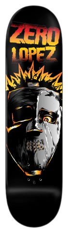 Zero skateboard deck Metal Health Adrian Lopez 8.25"