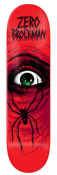 Zero skateboard deck Wolfspider 30 years reissue James Brockman 8.5"