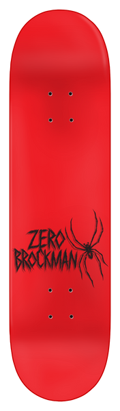 Zero skateboard deck Wolfspider 30 years reissue James Brockman 8.5"