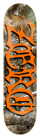 Zero x Realtree skateboard deck Wasteland 8.375"