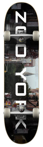 Zoo York skateboard complete OG95 Logo Block Chrysler 8"