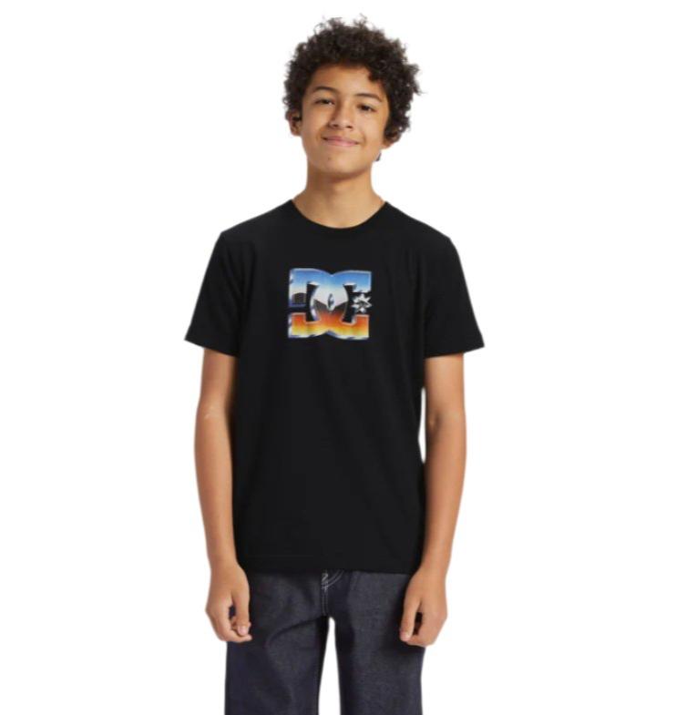 DC Chrome T-Shirt for Kids Black