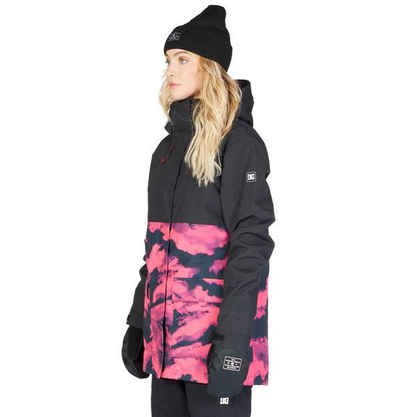 DC Shoes Cruiser Technical Snow Jacket for Women Black Pink Sample up to 60% off