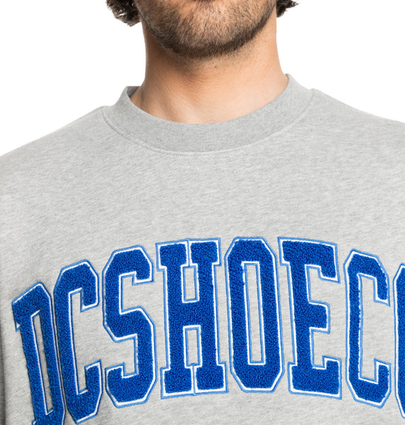 DC Pullover sweat shirt Varsity Charcoal