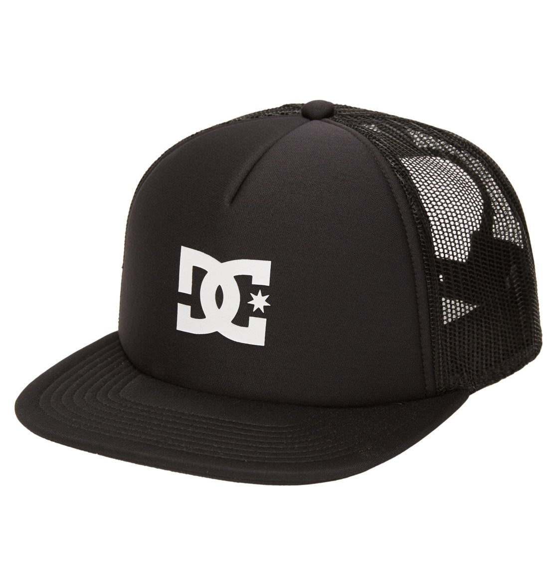 DC Shoes Men's Gas Station Trucker Cap Black