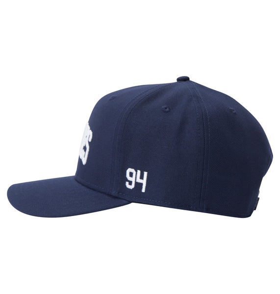 DC Shoes Semi-Pro Snapback Cap for Men Navy ADYHA04170-BYJ0