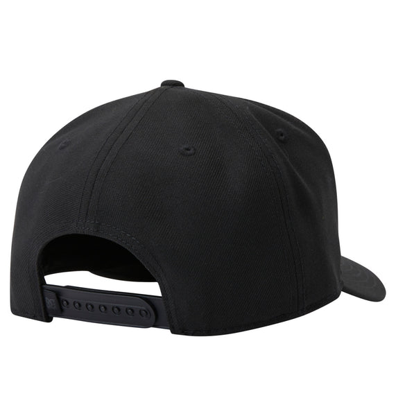 DC Shoes Semi-Pro Snapback Cap for Men Black One Size ADYHA04170-KVJ0