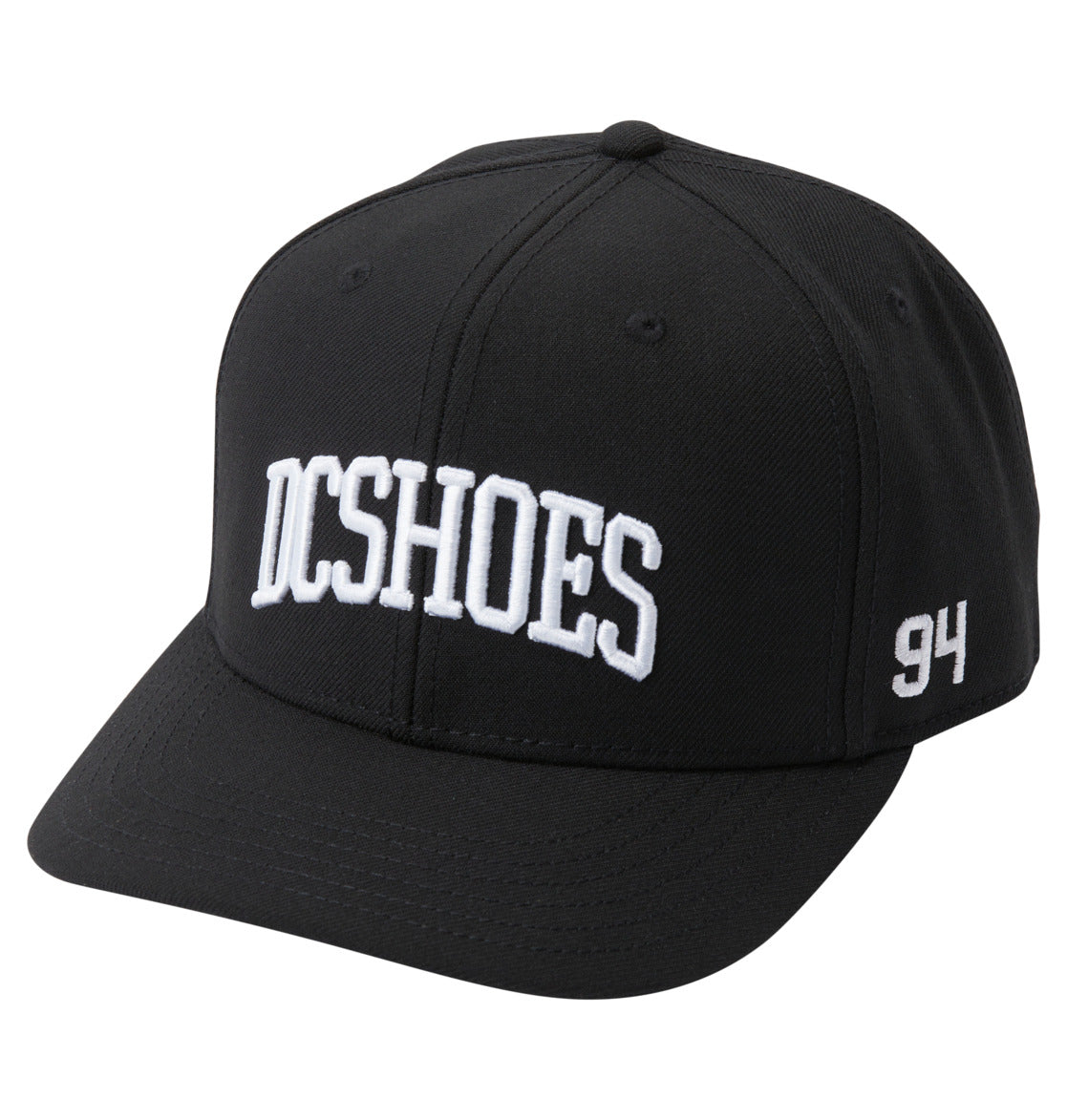 DC Shoes Semi-Pro Snapback Cap for Men Black One Size ADYHA04170-KVJ0