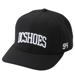 DC Shoes Semi-Pro Snapback Cap for Men Black One Size ADYHA04170-KVJ0