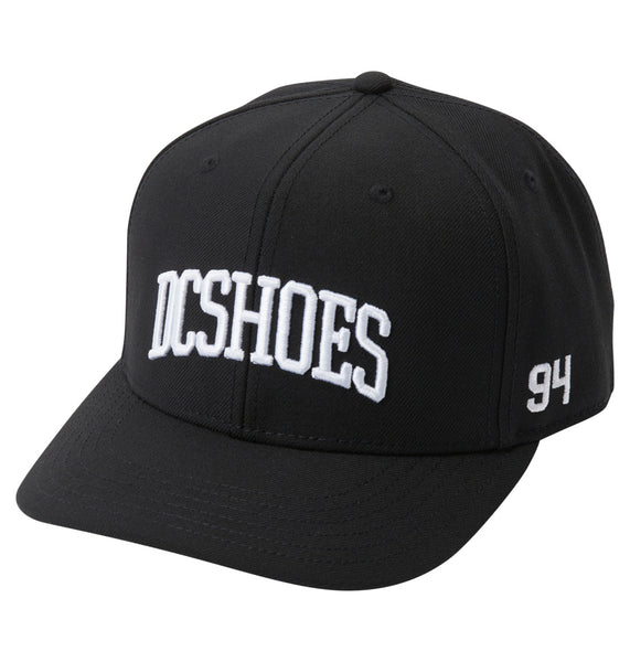DC Shoes Semi-Pro Snapback Cap for Men Black One Size ADYHA04170-KVJ0