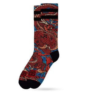 American Socks Signature Shenron Dragon Mid High Socks AS137L