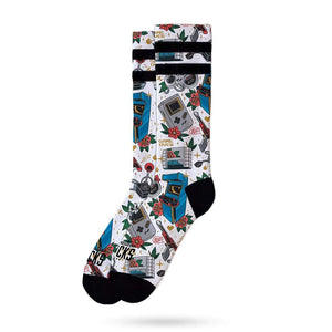 American Socks Game Over Mid High Socks Multicolour S/M AS135S