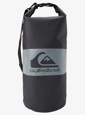 Quiksilver Medium Water Stash 10L Roll Top Wet Dry Bag Black AQYBA03020