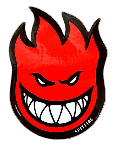 Spitfire Logo Stickers Fireball (Bighead) Small Red