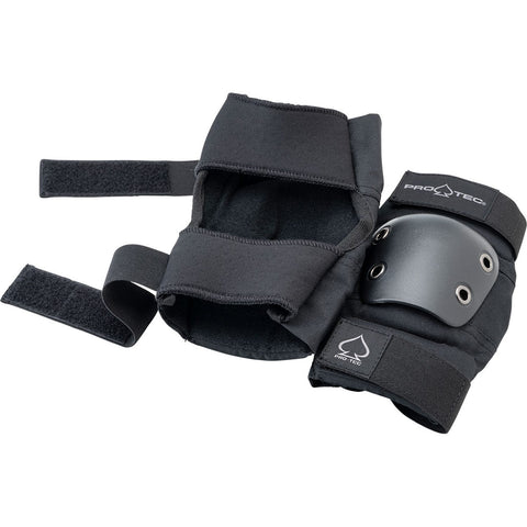 Pro-Tec Pads Street Knee / Elbow Pad Set Open Black