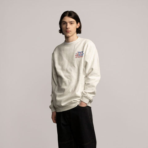 Santa Cruz Unwind Crew Large Athletic Heather Sample up to 50% off
