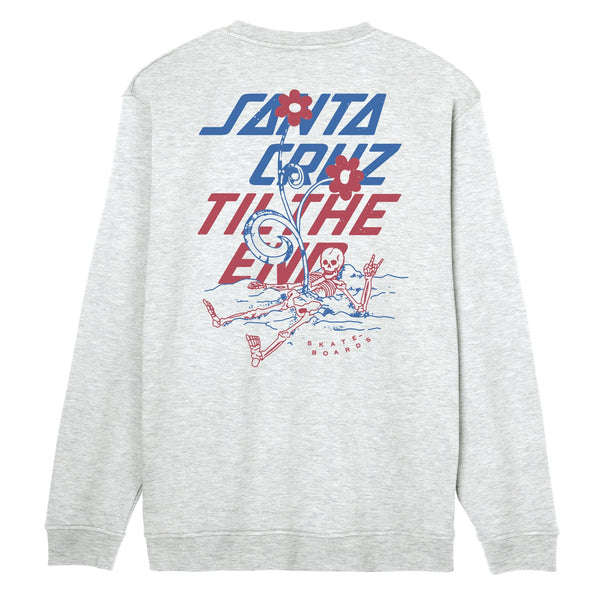 Santa Cruz Unwind Crew Large Athletic Heather Sample up to 50% off