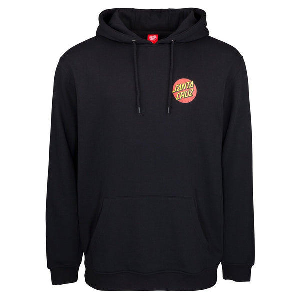 Santa Cruz pullover hoodie Classic Dot Chest Black