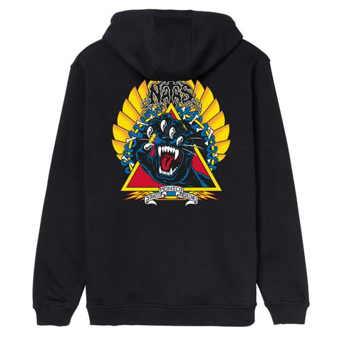 Santa Cruz Natas Screaming Panther Hoody Black